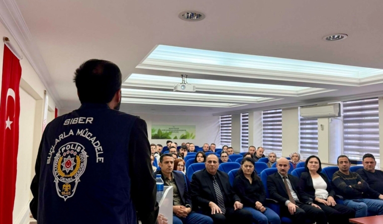 Bilecik’te siber suçlara karşı farkındalık çalışması