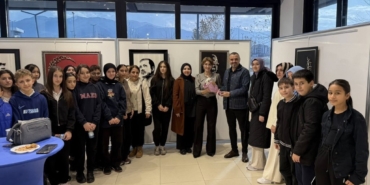 Kartepe’de filografi sergisi sanatseverlerle buluştu