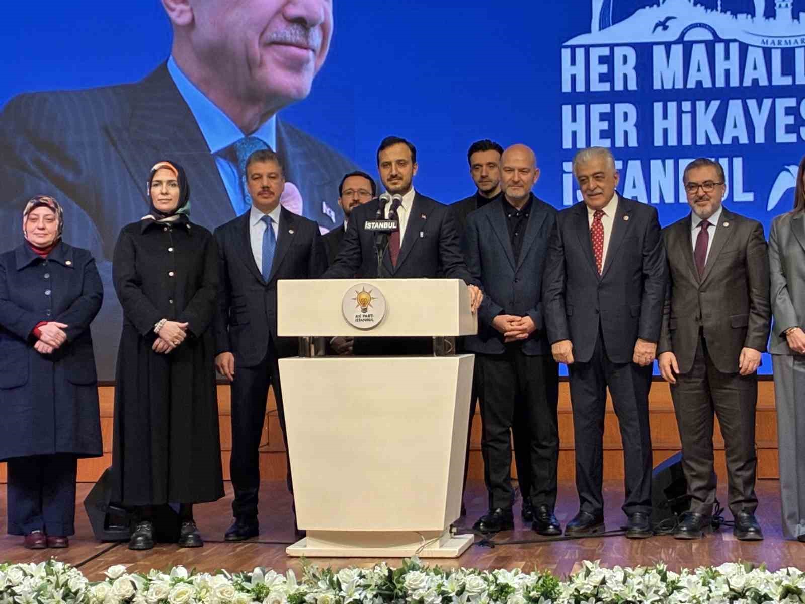 AK Parti İstanbul İl Başkanı Özdemir: "Billboard çalışmamız, İstanbul’un 7 yıllık kayıp zamanının belgesidir"