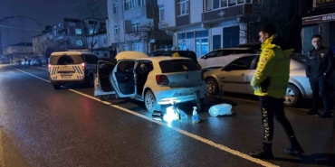 Miras kavgasında otomobil kurşunlandı