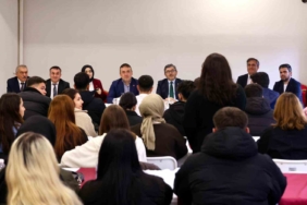 Vali Sözer Gölpazarı MYO’da öğrencilerle bir araya geldi