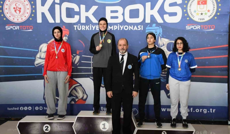 Sakaryalı sporculardan iki ayrı branşta altın madalya