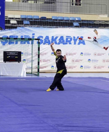 Üniversiteler arası Wushu heyecanı Sakarya’da