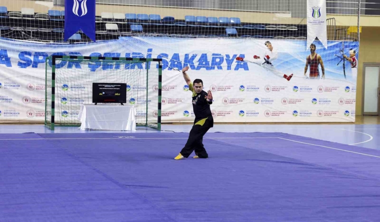 Üniversiteler arası Wushu heyecanı Sakarya’da