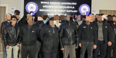 Kaçak yabancı uyruklu şahısların çalıştırıldığı iş yerine operasyon : 46 göçmen yakalandı