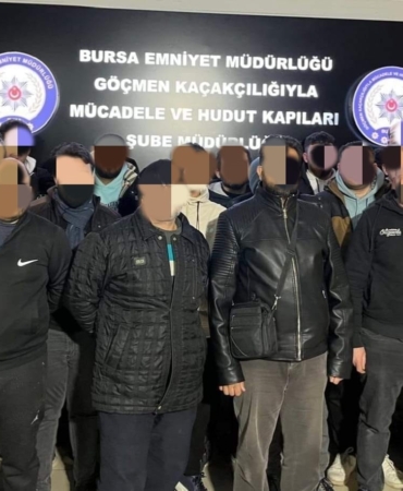 Kaçak yabancı uyruklu şahısların çalıştırıldığı iş yerine operasyon : 46 göçmen yakalandı