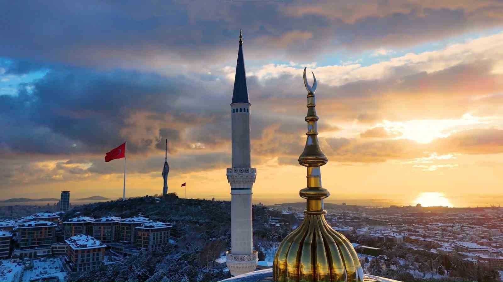 Çamlıca’da mest eden gün batımı