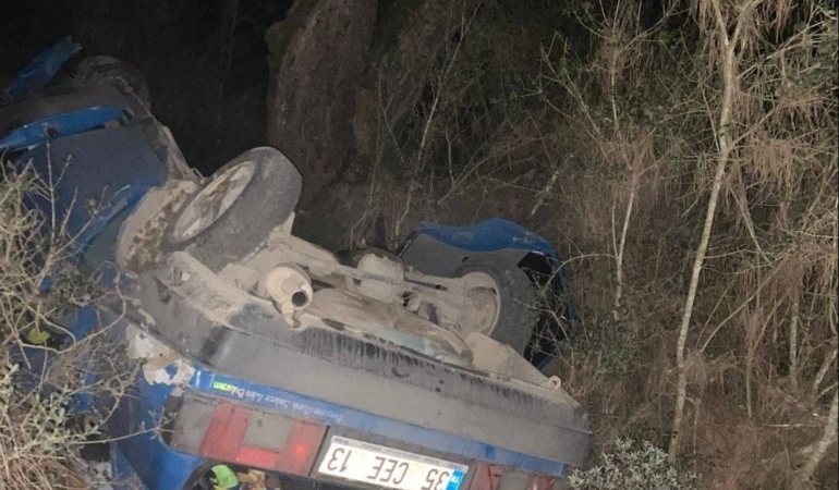 Bilecik’te otomobil yoldan çıktı: 1 yaralı