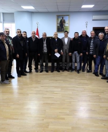 Köy muhtarları Başkan Durgut’a taleplerini iletti