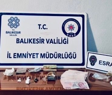 Gönen’de yılbaşı denetimlerinde uyuşturucu operasyonu: 6 şüpheli gözaltına alındı