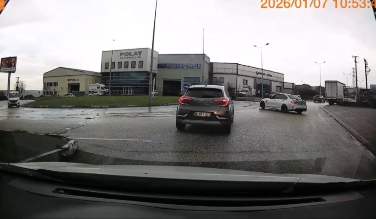 Bursa’da cadde ortasında driftin bedeli 58 bin lira oldu