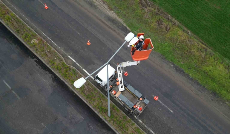 Trakya’da sokak aydınlatmalarında LED dönüşüm süreci başladı
