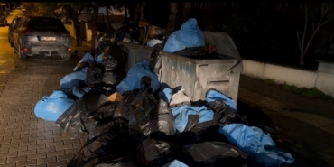 Bandırma’da sağlık kuruluşunun yanında skandal manzara