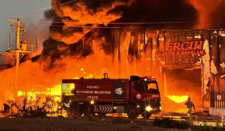 Kocaeli İtfaiyesi 13 bin 562 vakaya müdahale etti