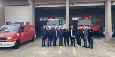 Üsküp’ten itfaiye gönüllü timleri Mudanya’da