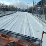 Osmangazi’nin yüksek kesimlerinde kar nöbeti