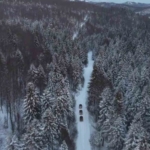 Beyaz örtünün keyfini UTV’lerle çıkardılar