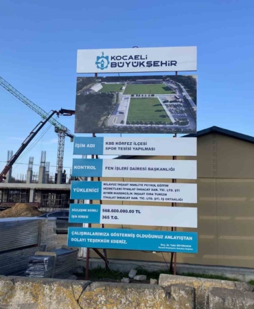 Kocaelispor’un modern spor üssü yükseliyor