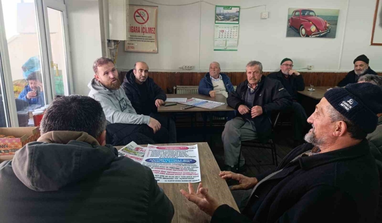 Pazaryeri’nde üreticiye tarımsal bilgilendirme