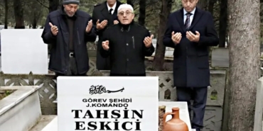 Şehit Jandarma Komando Er Tahsin Eskici kabri başında anıldı