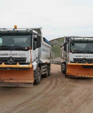 Balıkesir Büyükşehir kışa hazır