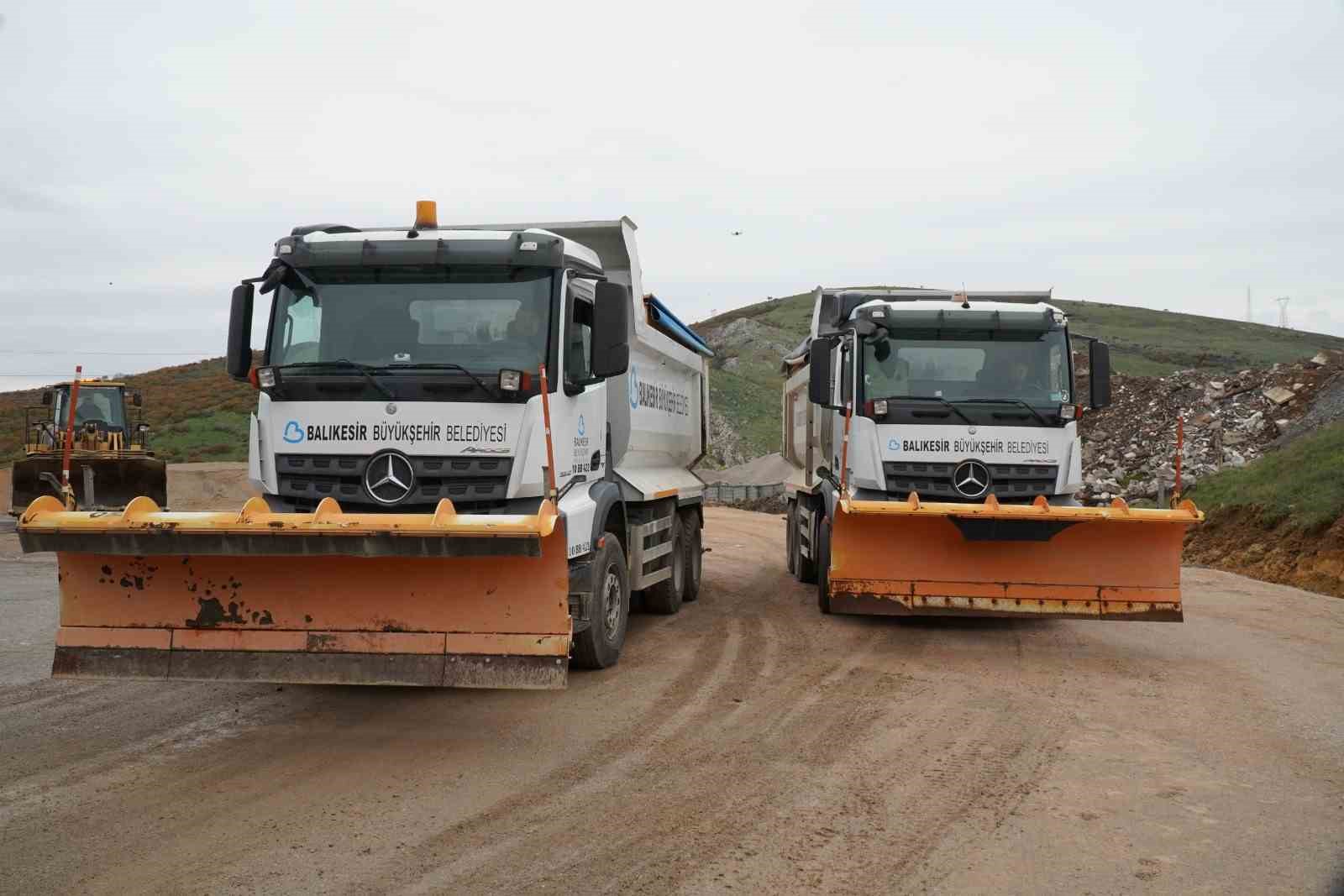 Balıkesir Büyükşehir kışa hazır