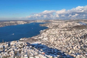 Beykoz Kavacık sabaha beyaz örtüyle uyandı