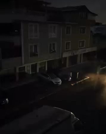 Lodos ile Kocaeli karanlığa gömüldü