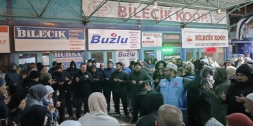 Bilecik’te umreciler kutsal topraklara uğurlandı