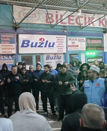 Bilecik’te umreciler kutsal topraklara uğurlandı