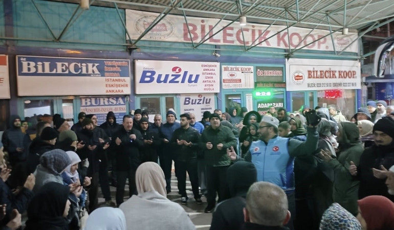 Bilecik’te umreciler kutsal topraklara uğurlandı