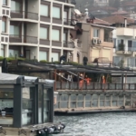 Bebek Otel’de kaçak bölümler yıkılıyor