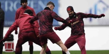 Galatasaray, Atletico Madrid maçı hazırlıklarını sürdürdü