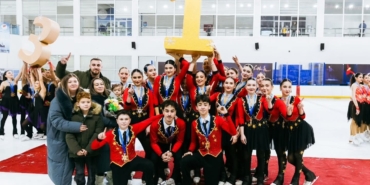 Kocaeli takımları, senkronize buz pateninde kürsüyü kaptırmadı