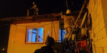 Baca yangını mahalleliyi sokağa döktü