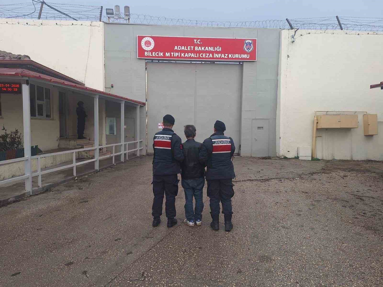 Bilecik’te 3 yıl 9 ay hapis cezası bulunan şahıs yakalandı