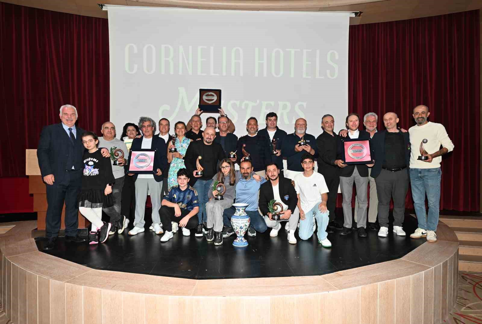 Cornelia Golf Masters ve Cornelia Open Golf Turnuvaları gerçekleşti