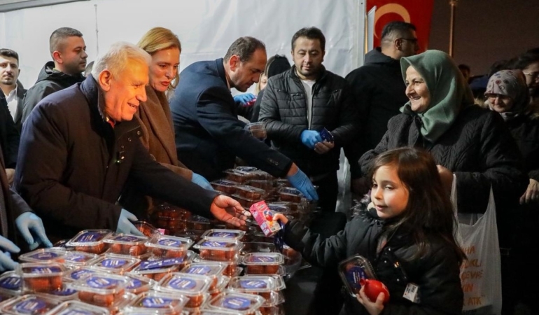 Bursa’da Miraç Kandili bereketi