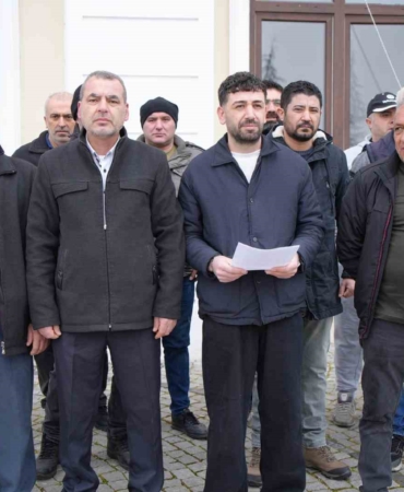 Edirne’de "Sosyete Pazarı"nın kapatılmasına esnaftan tepki