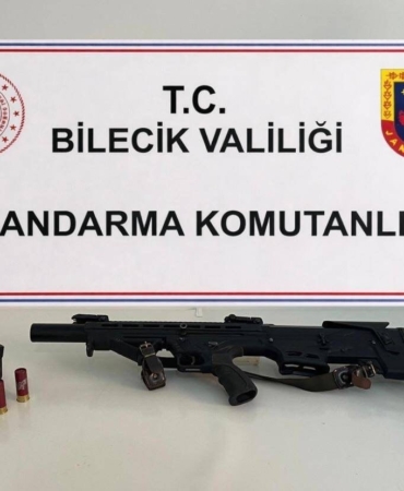 Bilecik’te ruhsatsız tüfek cezası: 8 bin 195 TL