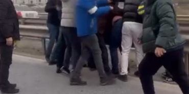 Başakşehir’de maç öncesi taraftarlar arasında gerginlik