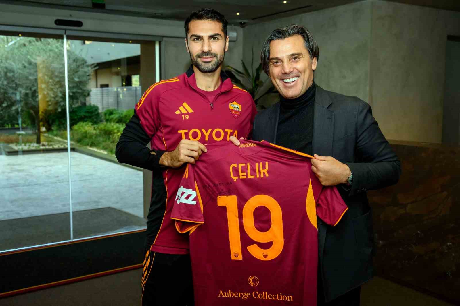 Vincenzo Montella’dan, Roma’ya ziyaret