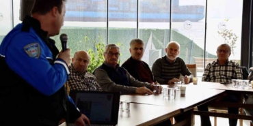60+ Aktif Yaşlanma Kulübü’nde güvenlik bilgilendirme programı