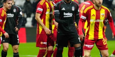 Trendyol Süper Lig: Beşiktaş: 1 - Kayserispor: 0 (Maç sonucu)