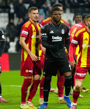 Trendyol Süper Lig: Beşiktaş: 1 - Kayserispor: 0 (Maç sonucu)