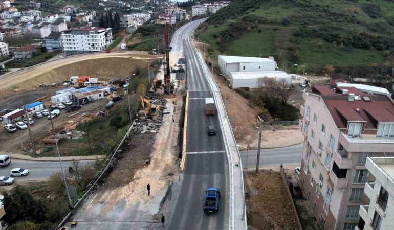 Darıca’da trafiği rahatlatacak projede çalışmalar sürüyor
