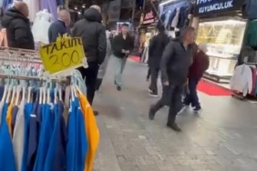 Tarihi Kapalı Çarşı’da çatılar uçtu