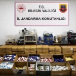 Bilecik’te 126 bin 840 adet makaron ele geçirildi