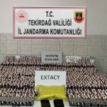Tekirdağ’da jandarmadan büyük uyuşturucu operasyonu