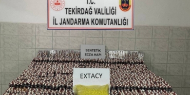 Tekirdağ’da jandarmadan büyük uyuşturucu operasyonu